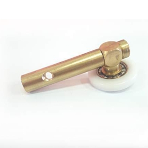 Cuscinetto di Ricambio per Ante Doccia Scorrevoli N 1 PZ Mod Diametro 23 Dimensioni 23x4x49,5 Perno Foro M4 trasversale